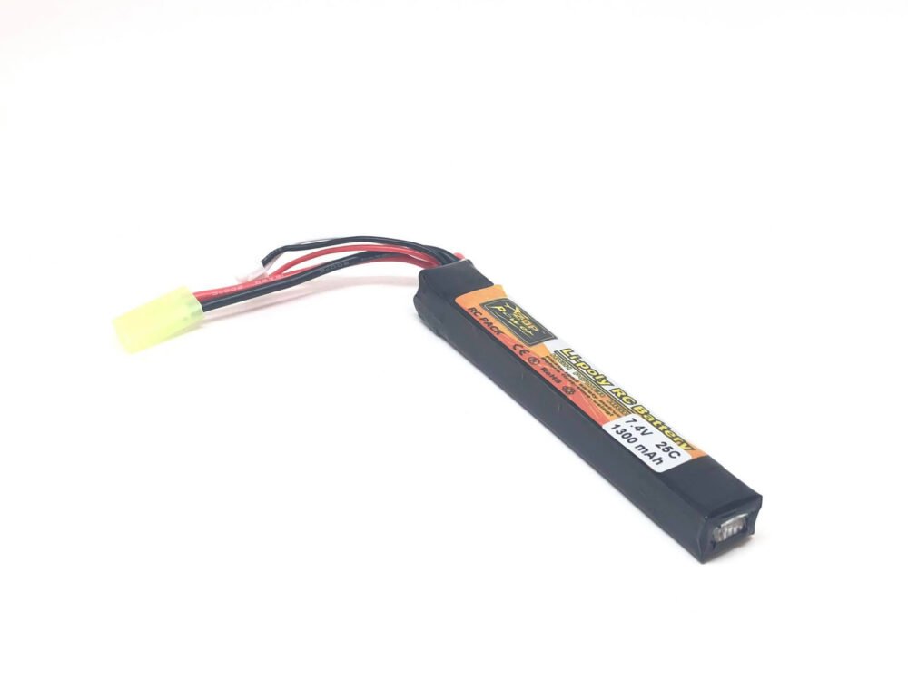 Li-Pol battery X-Cell 7,4V 1300mAh, 25C - Stick (buffer)
