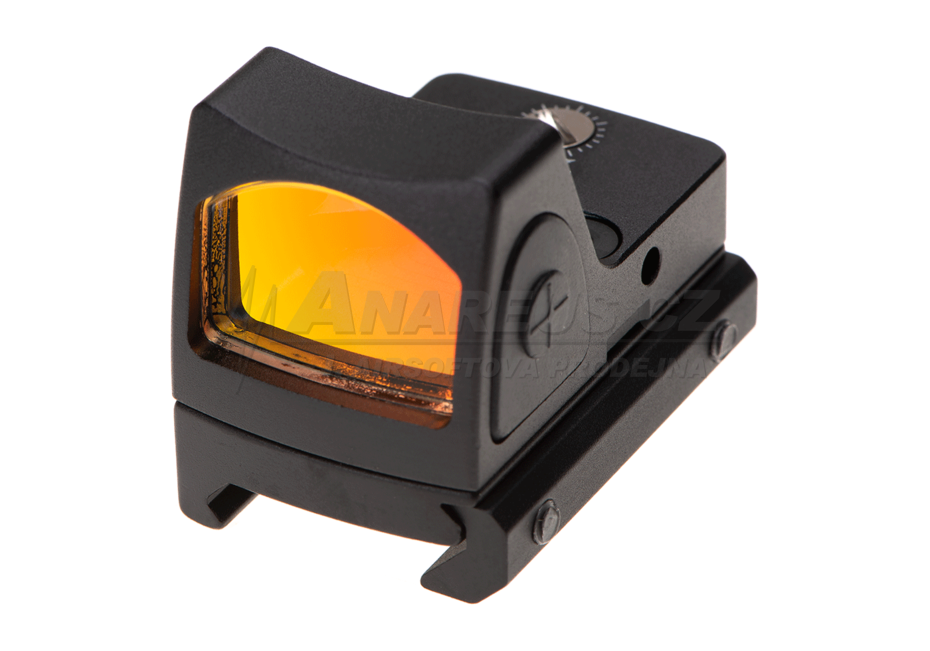 LED RMR Red Dot Adjustable - BLACK