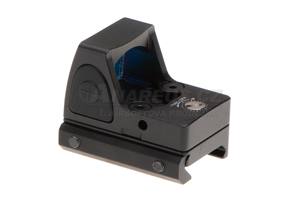 LED RMR Red Dot Adjustable - BLACK