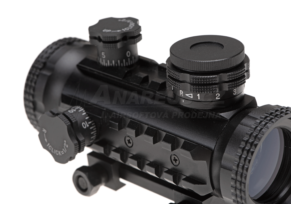 1x30 Red Dot - BLACK