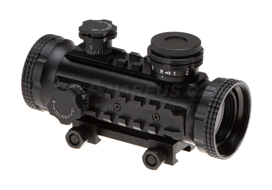 1x30 Red Dot - BLACK