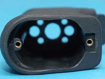 TD M16 Grip with Heat Sink End Set (Black)