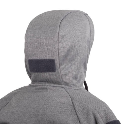 HELIKON URBAN TACTICAL HOODIE (FullZip)(R) - Melange Black/Grey