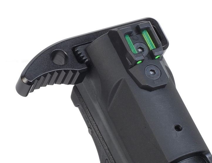 AA CNC Aluminum Charging Handle for AAP-01 - Black