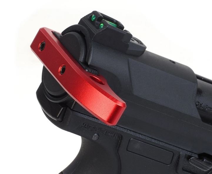 AA CNC Aluminum Charging Handle for AAP-01 - Red