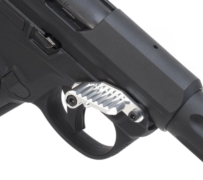 AA CNC Aluminium Thumb Stopper for AAP-01 GBB - Silver