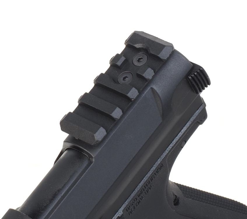 26461 AA AAP-01 Rear RIS Rail Red Dot Sight Mount - Black