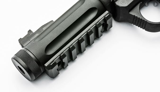 26465 AA Set of RIS Rails for AAP-01 GBB, 10 / 6 Slots (2 Pieces) - Black