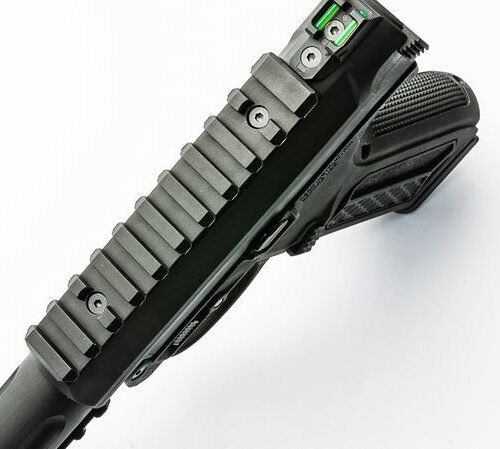 26466 AA Set of RIS Rails for AAP-01 GBB, 10 / 6 Slots (2 Pieces) - Black