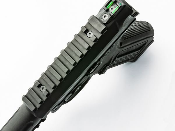 26466 AA Set of RIS Rails for AAP-01 GBB, 10 / 6 Slots (2 Pieces) - Black