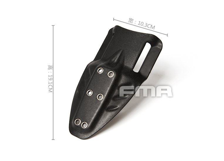 FMA Low-Ride Universal Belt Loop Holster Adapter - Black
