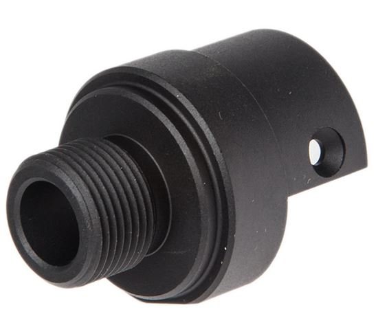 26580 AA CNC Outer Barrel Connector AAP-01 - Black