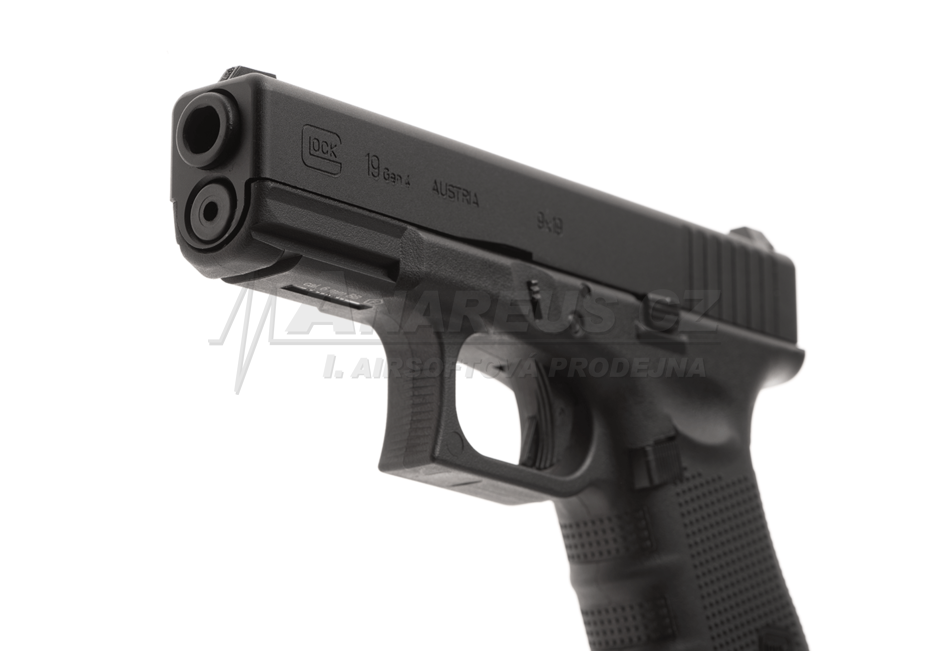 Umarex Glock 19 Gen4 GBB Gas pistol - Black