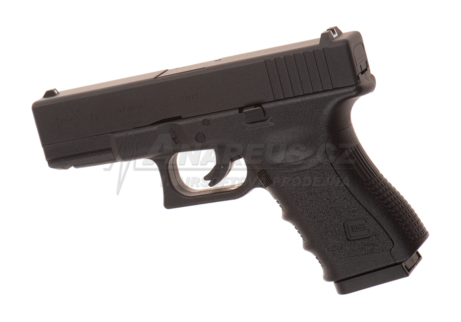 Umarex Glock 19 Gen4 GNB CO2 pistol - Black