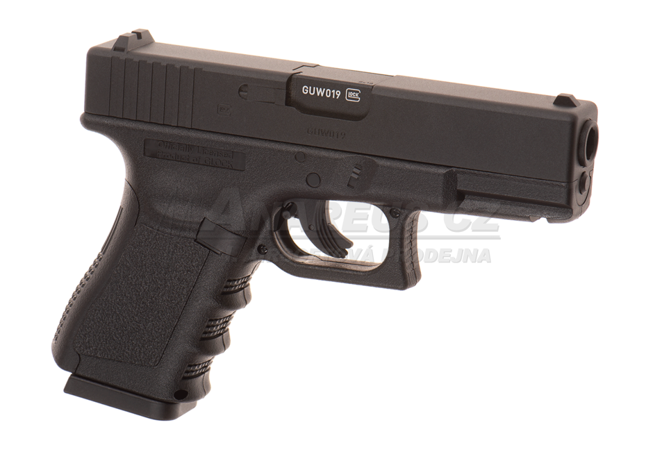 Umarex Glock 19 Gen4 GNB CO2 pistol - Black