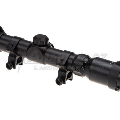 1-4x24 Tactical Scope, Black