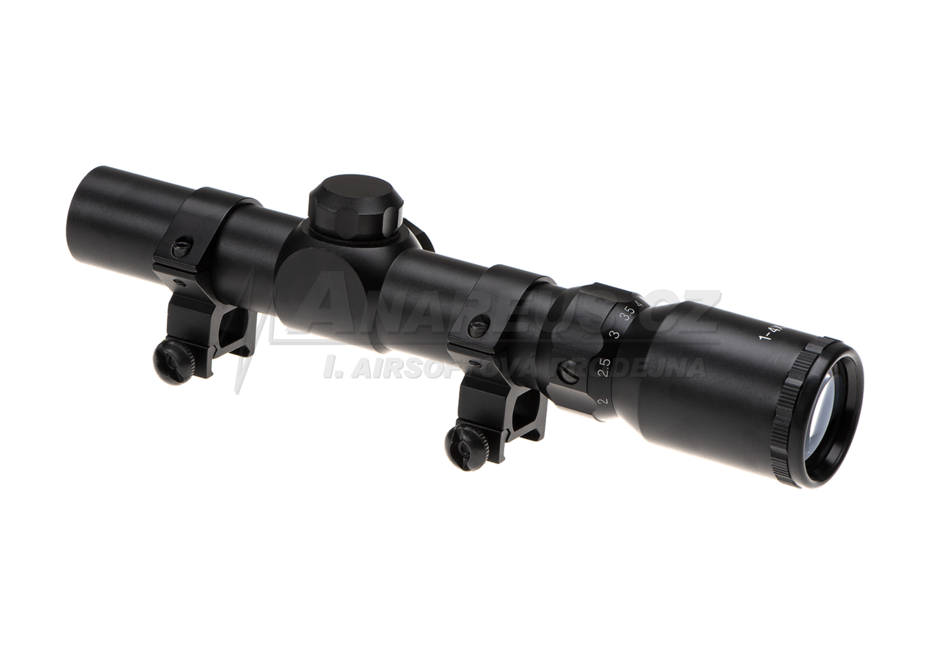 1-4x24 Tactical Scope, Black