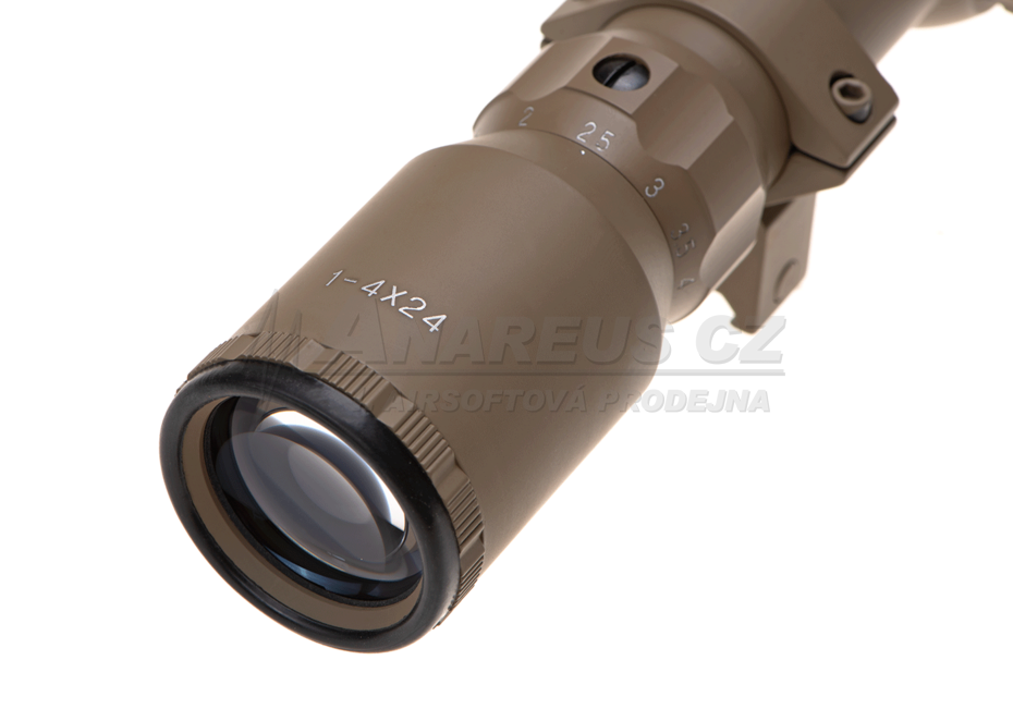 1-4x24 Tactical Scope, TAN