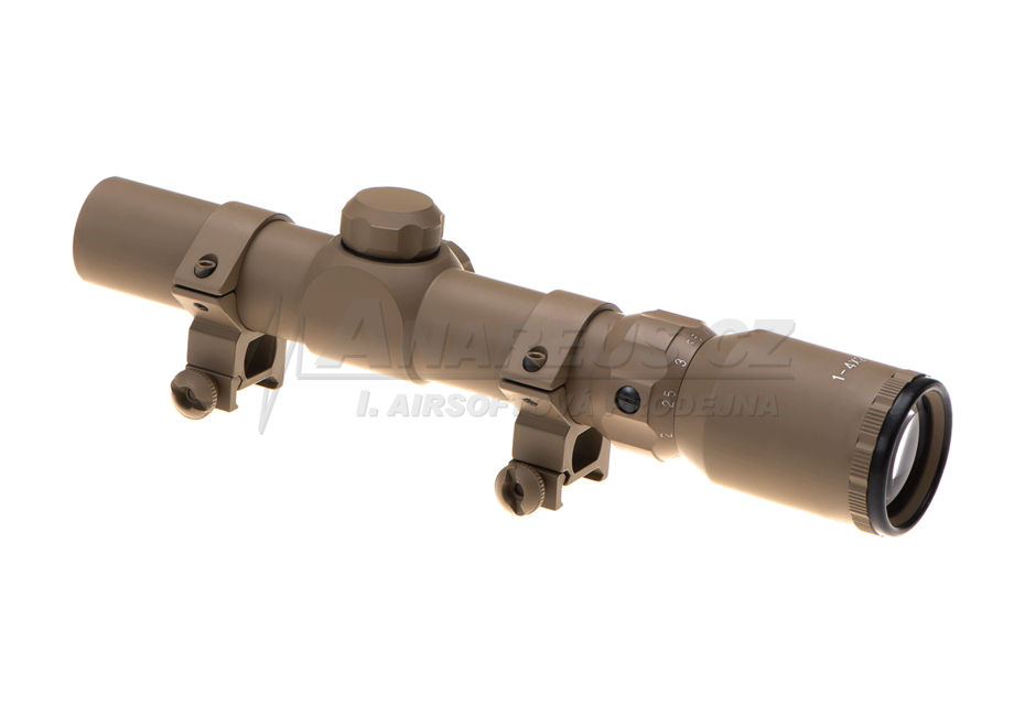 1-4x24 Tactical Scope, TAN