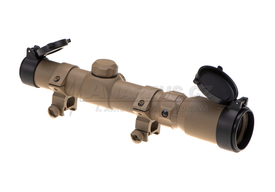 1-4x24 Tactical Scope, TAN