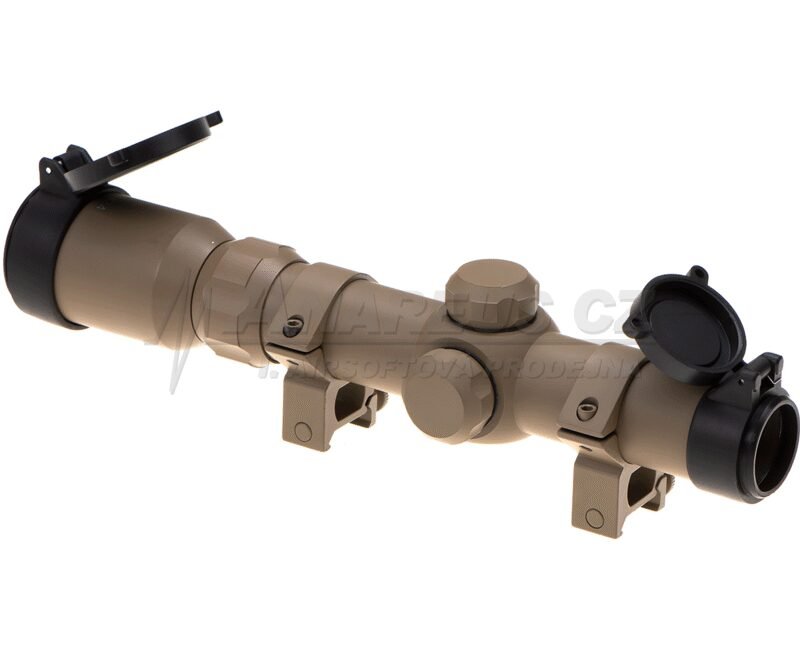 1-4x24 Tactical Scope, TAN