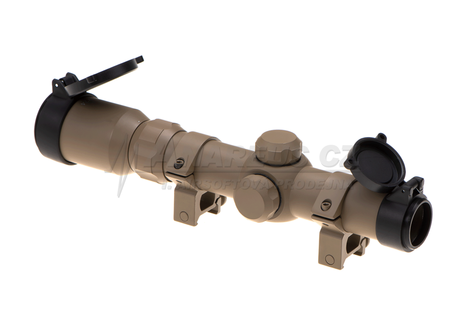 1-4x24 Tactical Scope, TAN