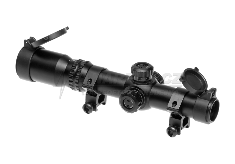 1-4x24 SE Tactical Scope, Black