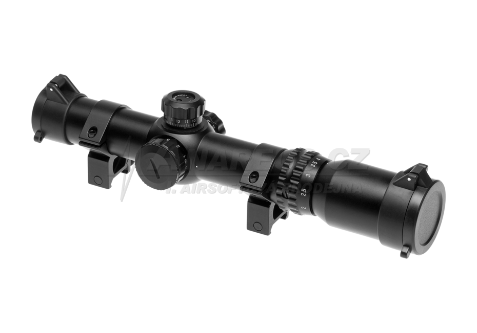 1-4x24 SE Tactical Scope, Black