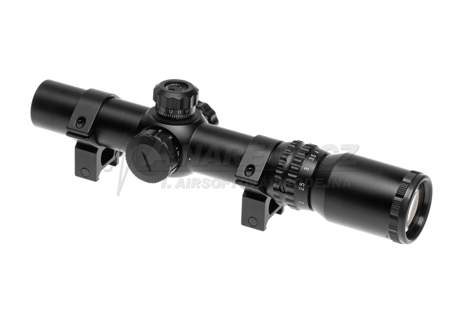 1-4x24 SE Tactical Scope, Black
