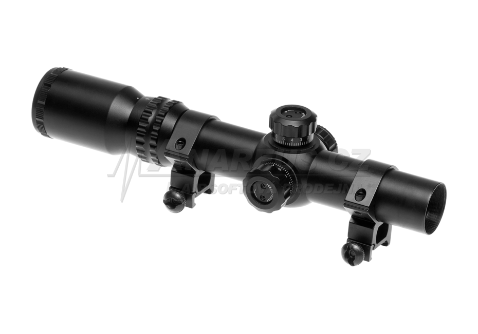 1-4x24 SE Tactical Scope, Black
