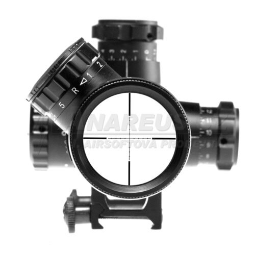 3.5-10x40E-SF M3 Mk4 Tactical Scope, Black
