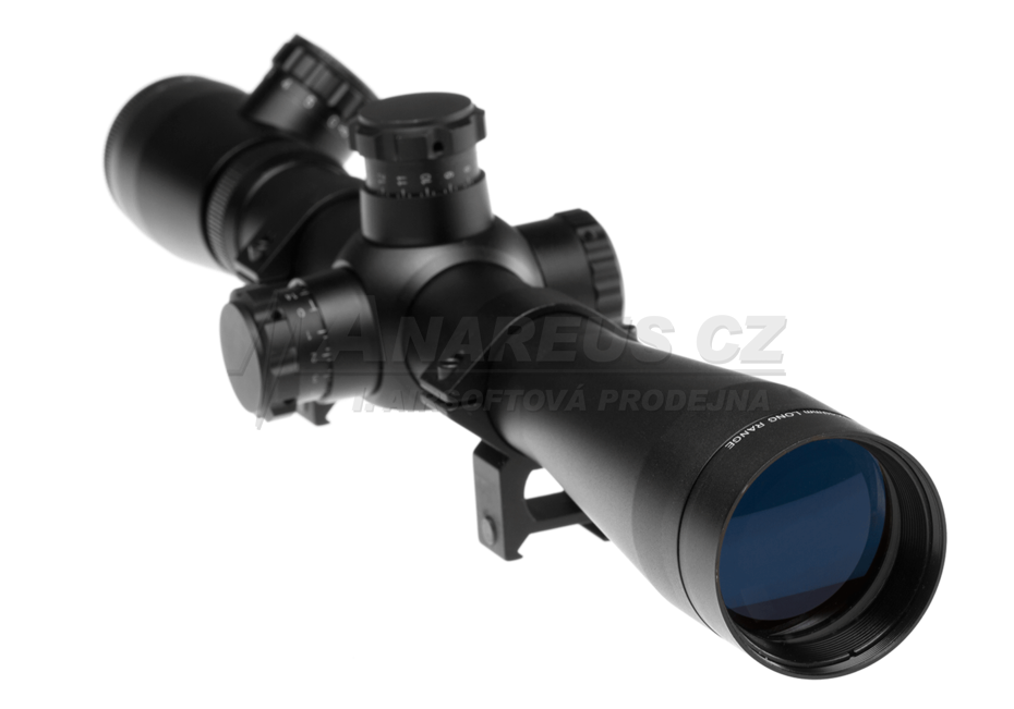 3.5-10x40E-SF M3 Mk4 Tactical Scope, Black