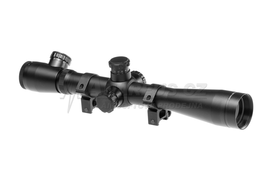 3.5-10x40E-SF M3 Mk4 Tactical Scope, Black