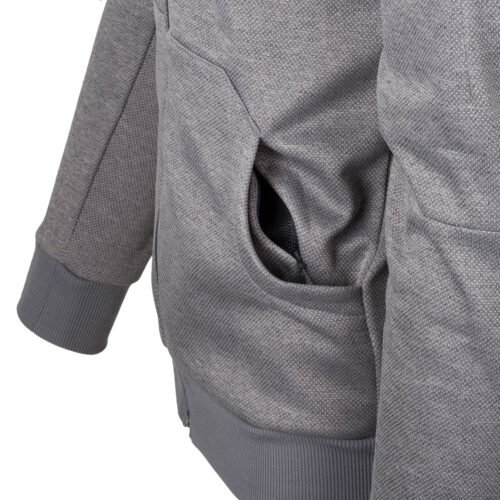 HELIKON URBAN TACTICAL HOODIE (FullZip)(R) - Melange Grey