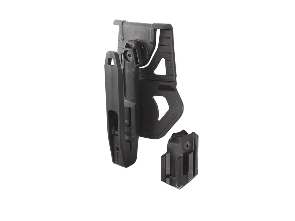 27072 ASG Belt Holster for B a T USW A1 and other RIS SMG / Pistol, Ambidextrous - Black