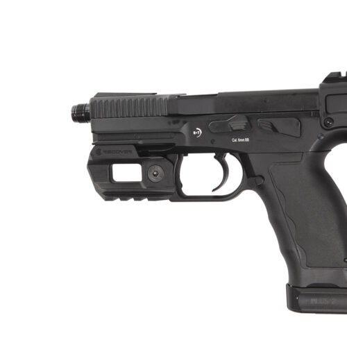 27074 ASG Belt Holster for B a T USW A1 and other RIS SMG / Pistol, Ambidextrous - Black