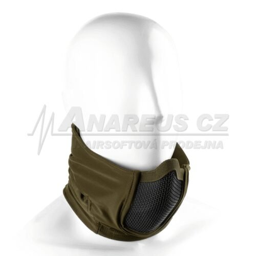 Mk.III Balaclava with Steel Half Face Mask ( OD )