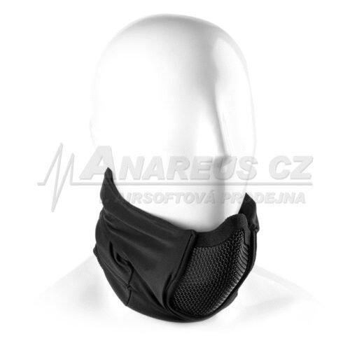 Mk.III Balaclava with Steel Half Face Mask ( BK )