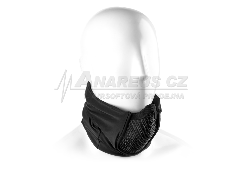 Mk.III Balaclava with Steel Half Face Mask ( BK )