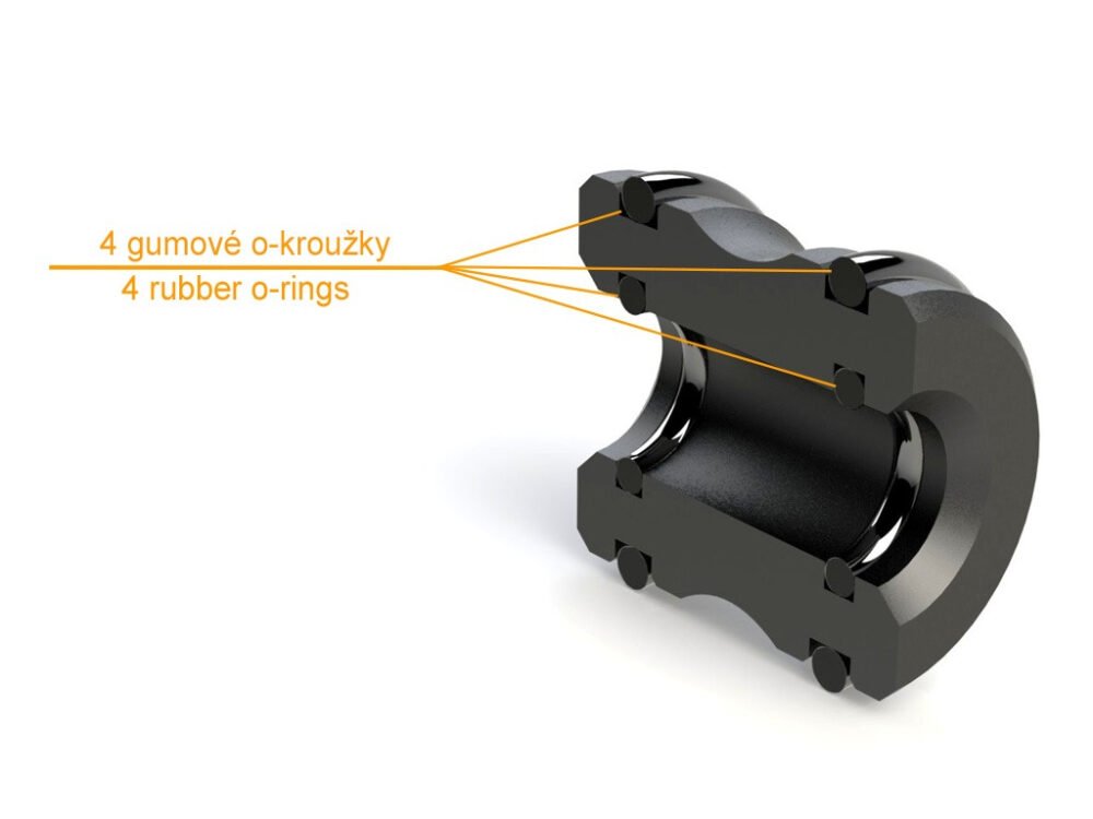 Small Inner Barrel Spacers, 20mm, 2 pcs