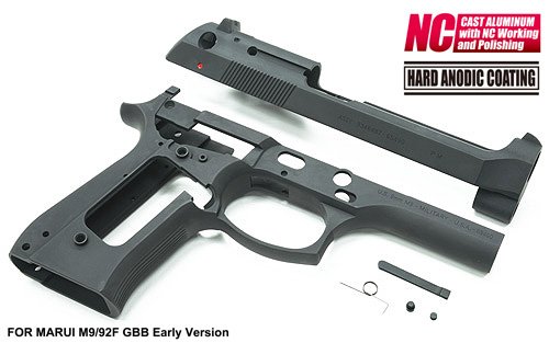 Aluminum Kit for MARUI M92F Military (Black)