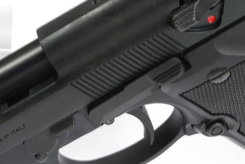 Steel Slide Stop for MARUI M92F Military (Black)