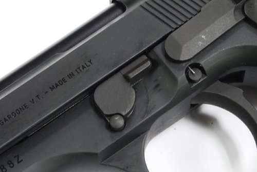 Steel Disassembling Latch for MARUI M92F Military (Black)