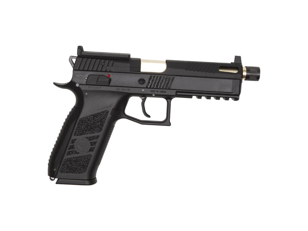 ASG CZ P-09 OR GBB CO2 Pistol, Hard Case - Black