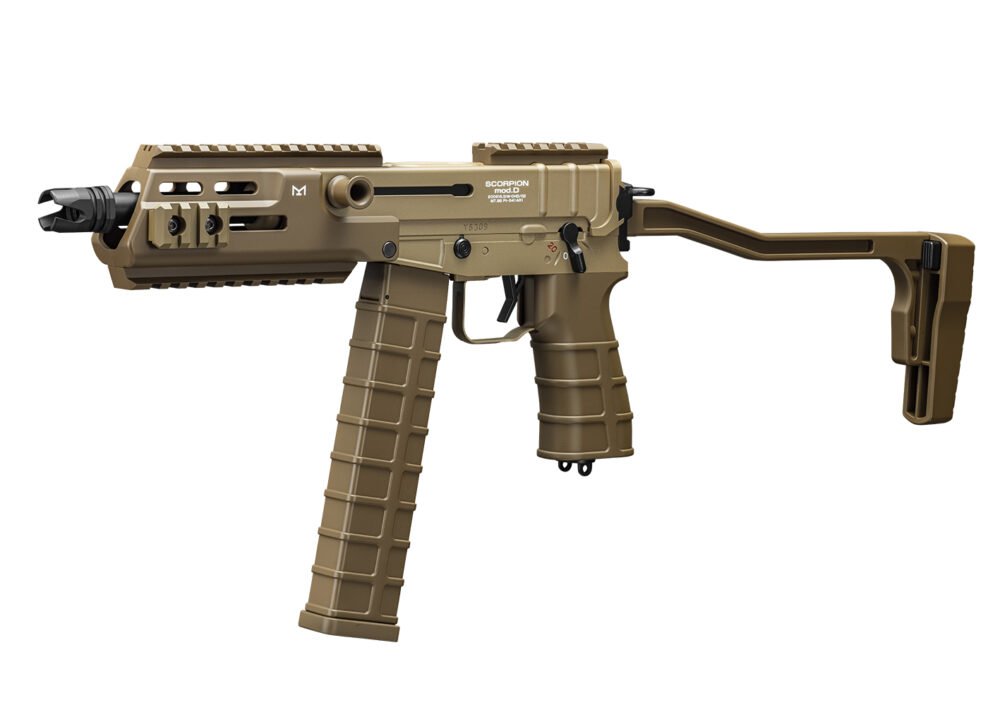 TM Electric AEP Submachine Gun Scorpion Mod.D - Tan