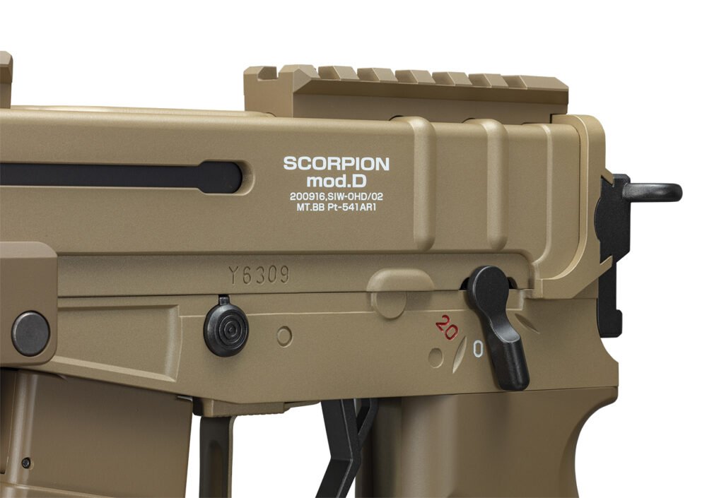 TM Electric AEP Submachine Gun Scorpion Mod.D - Tan