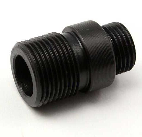 WE pistols silencer adaptor - short, black