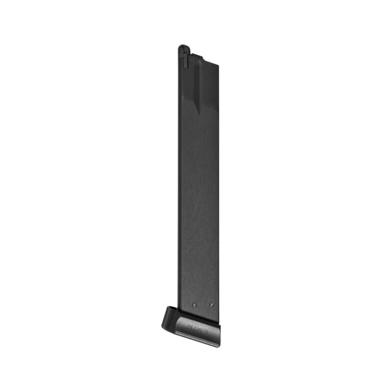 ASG Long Gas Magazine for CZ 75, SP-01, Shadow 2, B a T USW GBB, 50 BBs - Black