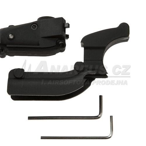 BD RIS Module with Red Laser Pointer for M 9 Pistols - Black