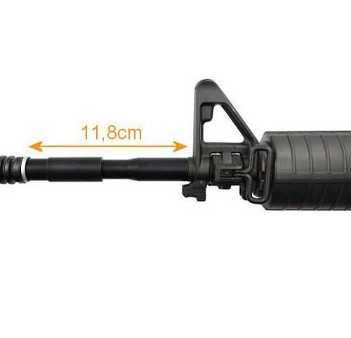 External barrel extension - 11.8 cm